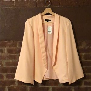 Peach Cape Blazer